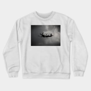 Silver RAF Spitfire Crewneck Sweatshirt